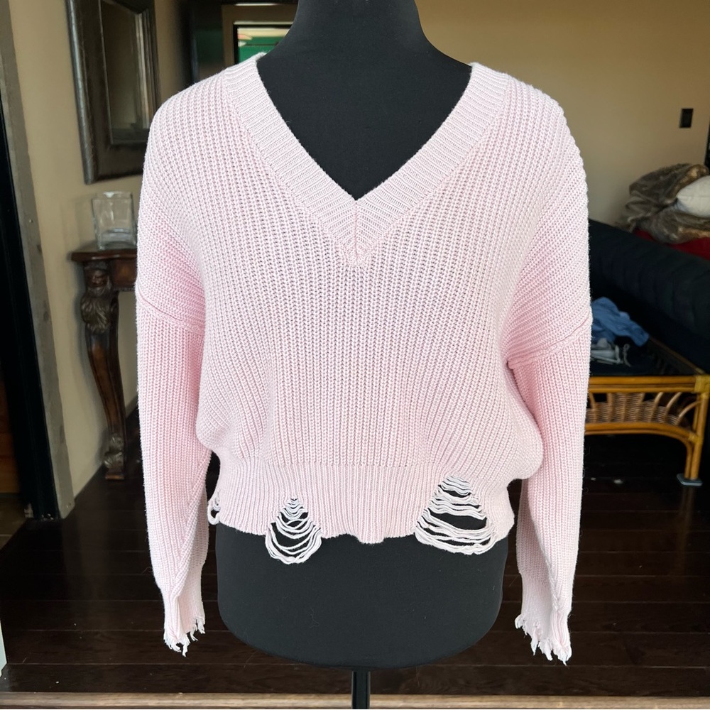 Pink Sweater